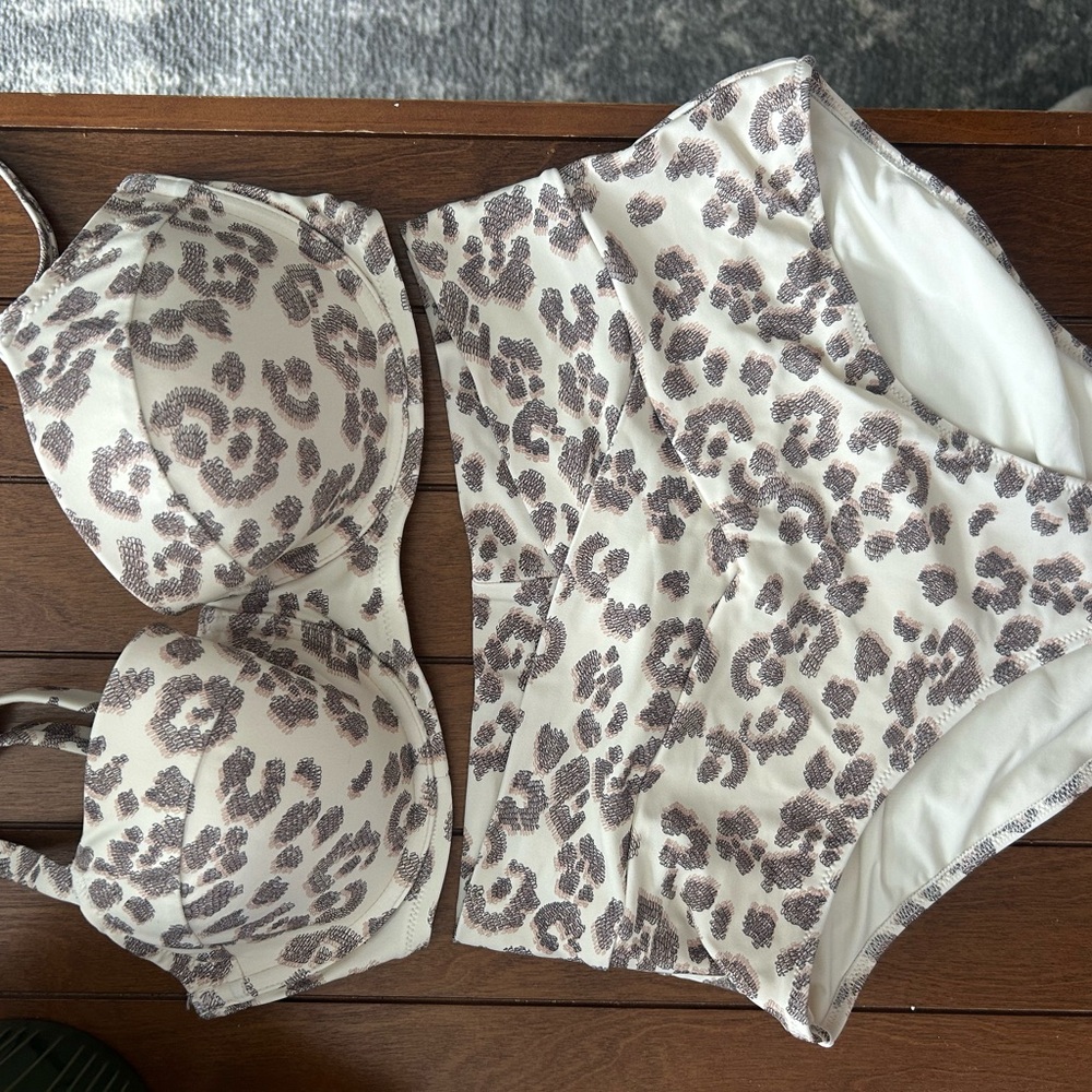 Leopard Print Women's bikini Set